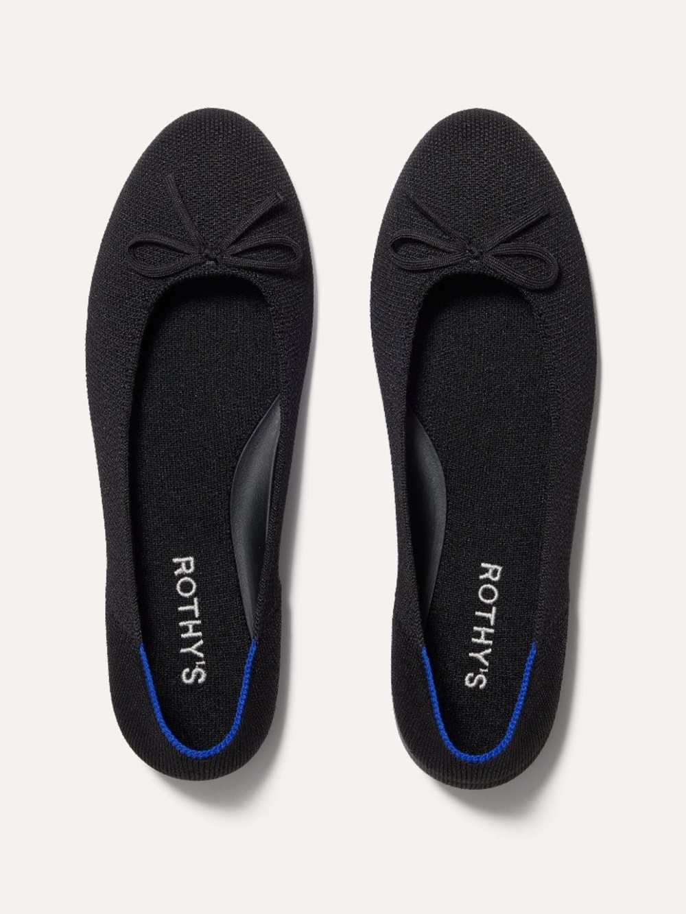 Rothy's The Ballet Flat - Black Size 9